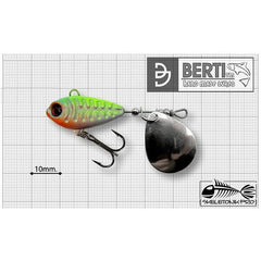 Linguriță Spinner Berti Skeletonik Pro Colorado - Atracție Maximă, 18g