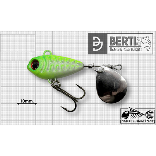 Linguriță Spinner Berti Skeletonik Pro Colorado - Atractivitate Maximă, 13g
