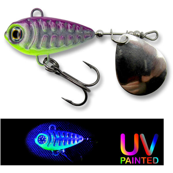 Linguriță Spinner Berti Skeletonik Pro Purple 24G - Atractivitate Maximă