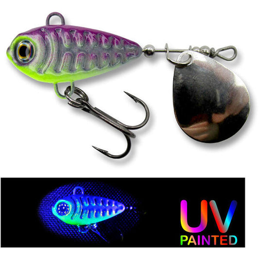 Linguriță Spinner Berti Skeletonik Pro Purple 24G - Atractivitate Maximă
