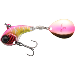 Linguriță Spinner DERACOUP JACKALL - 14g, Roz Neon, Atractivă