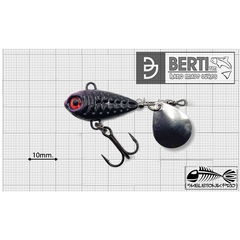 Linguriță Spinner Skeletonik Pro Berti - Colorado Nickel 13g, Atractiv