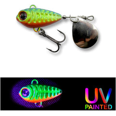Linguriță Spinner Skeletonik Pro Fire Tiger 16g Berti - Acțiune Hipnotică, Atracție Maximă