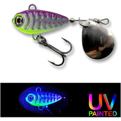 Linguriță Spinner Skeletonik Pro Purple Berti - Atracție Maximă, 20g