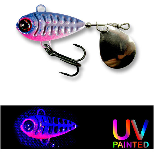Linguriță Spinner Skeletonik Pro Rainbow 18G Berti - Atracție Vizuală Maximă