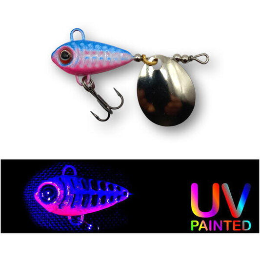 Linguriță Spinner Skeletonik Pro Rainbow Berti - Atractivitate Maximă, 6g