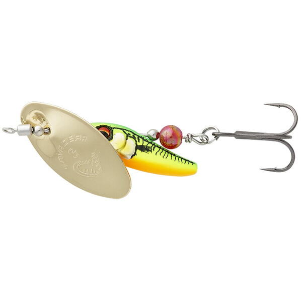 Linguriță Spinner Sticklebait Savage Gear - 7.3g, Sinking, Firetiger Gold - 1