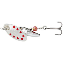 Linguriță Spinner Sticklebait Savage Gear - Sinking, Dirty Silver Red - 1