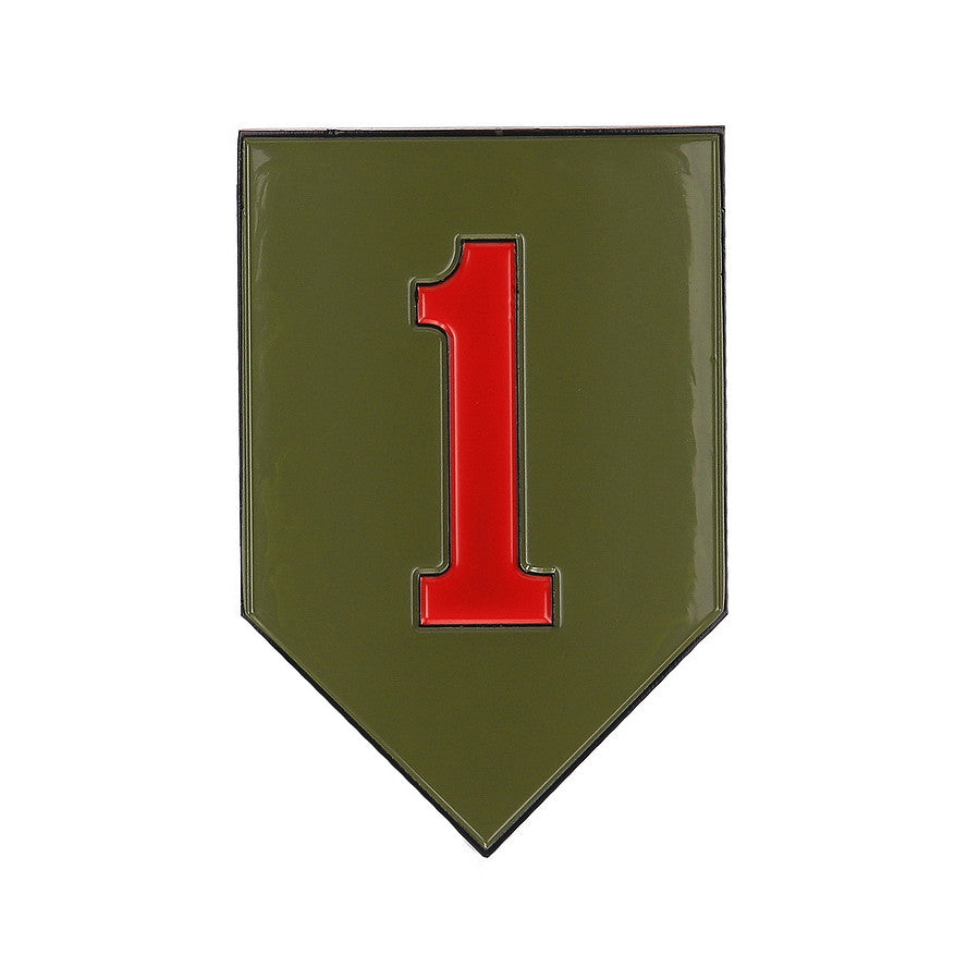 Logo Metalic 1st Infantry Division Fostex - Omagiu Eroilor WWII