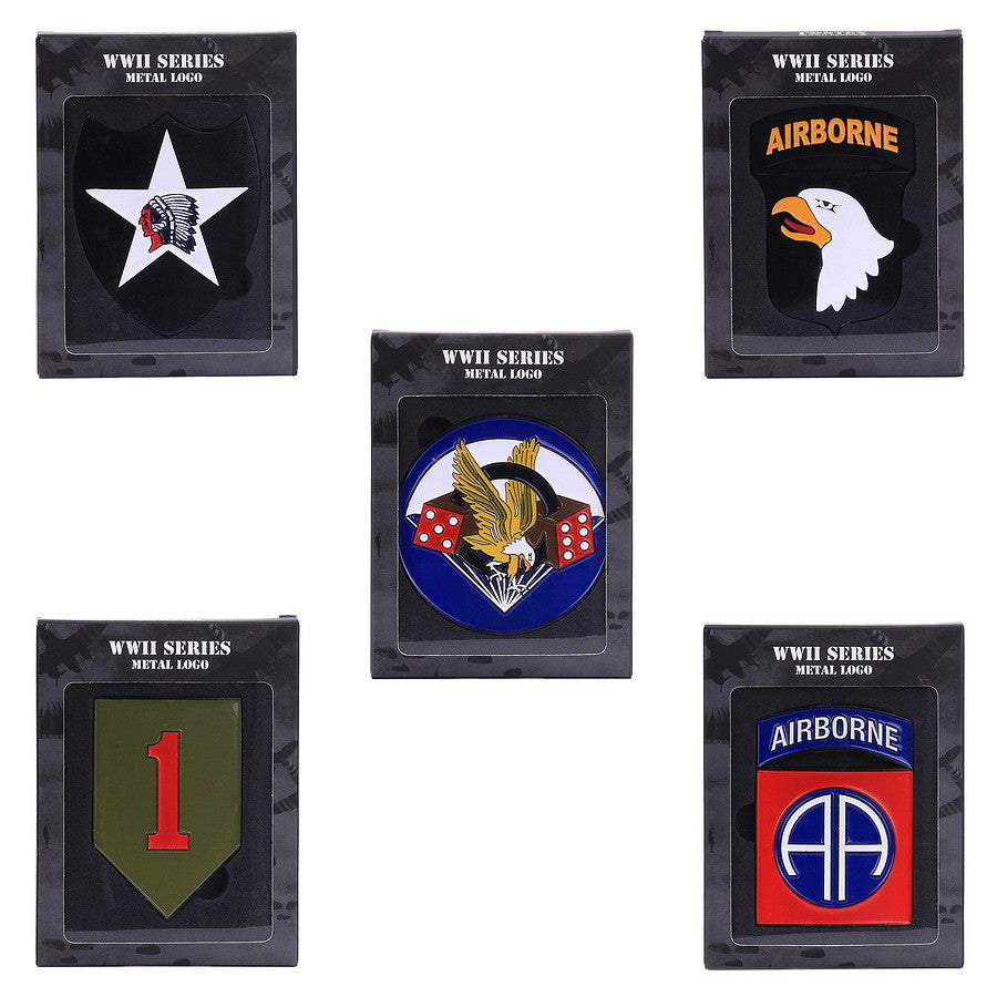 Logo Metalic 1st Infantry Division Fostex - Omagiu Eroilor WWII