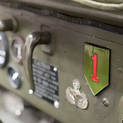 Logo Metalic 1st Infantry Division Fostex - Omagiu Eroilor WWII