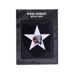 Logo Metalic 2nd Infantry Division nvt Fostex - Autenticitate Istorică Premium