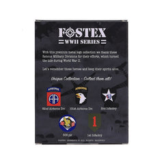 Logo Metalic 2nd Infantry Division nvt Fostex - Autenticitate Istorică Premium