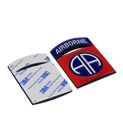 Logo Metalic 82nd Airborne Division Fostex - Omagiu Eroilor de Război