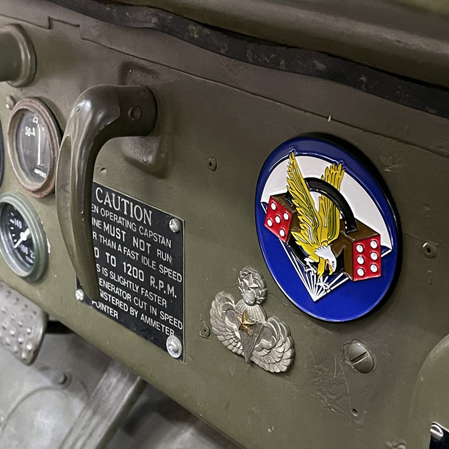Logo Metalic Colecție 506PIR Fostex WWII Series - Omologare Istorică Autentică