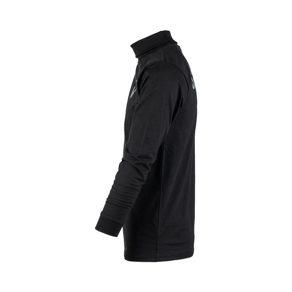 Longsleeve Securitate V-logo Mânecă Lungă Negru Fostex Garments - Protecție Tactică Esențială