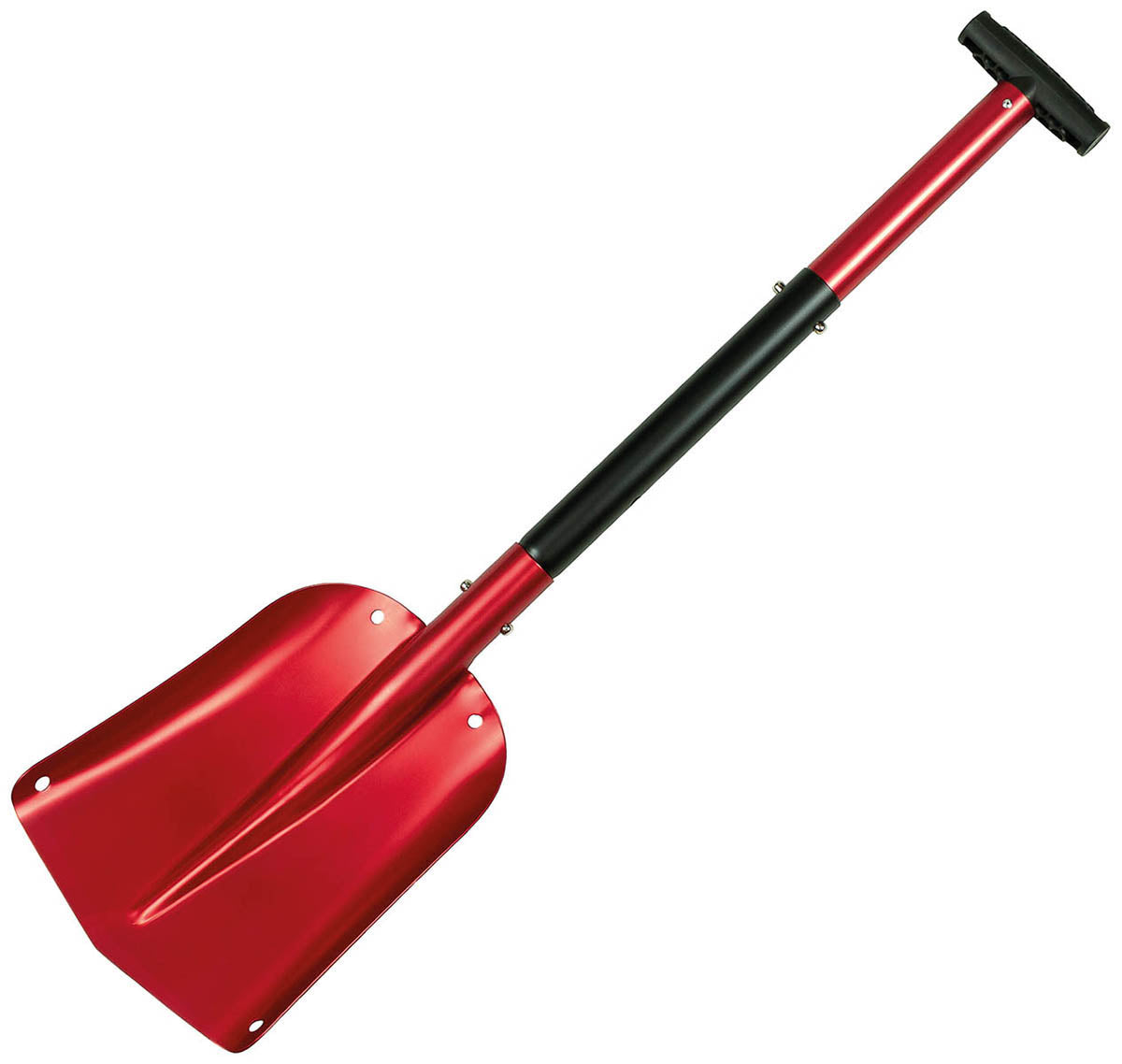 Lopată avalanșă Deluxe Aluminiu FoxOutdoor - Lungime 54-82cm, 880g