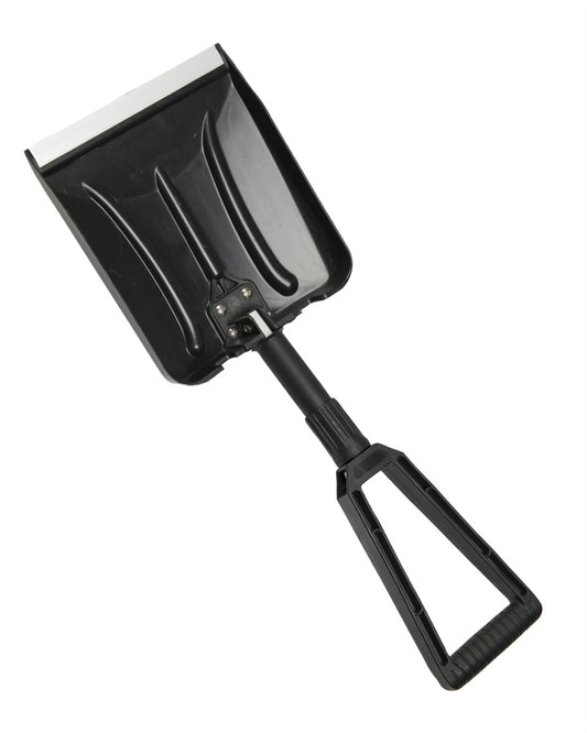 Lopată de Zăpadă Pliabilă Mil-Tec – Policarbonat cu ABS, 680 g, Negru