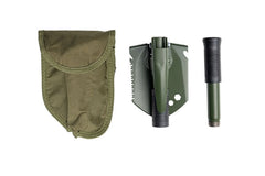 Lopată Militară Pliabilă Multifuncțională cu Husă – Olive