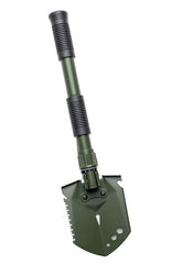 Lopată Militară Pliabilă Multifuncțională cu Husă – Olive