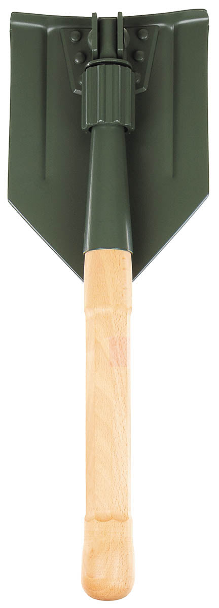 Lopată Pliabilă Elvețiană Verde OD MFH - Grosime Metal 2.3mm, Lg. 61cm