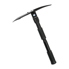 Lopată Tacticală Pliabilă cu Târnăcop Negru - Performanță și Durabilitate