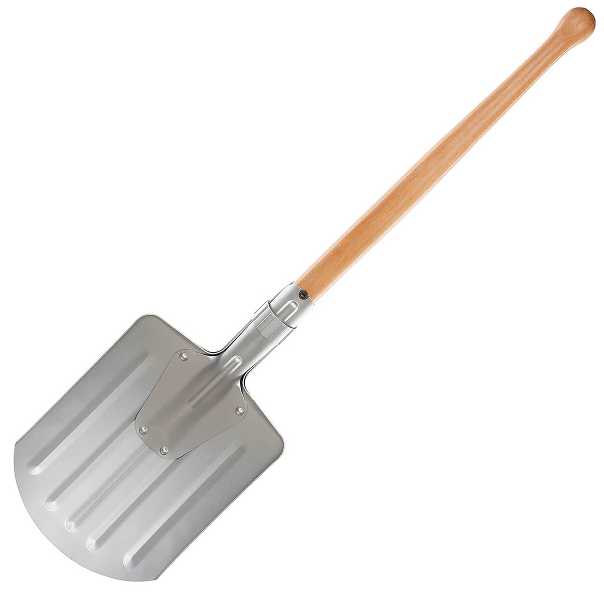 Lopată Zăpadă Demontabilă Norvegiană MFH - Aluminiu 1.5mm, Lungime 74cm