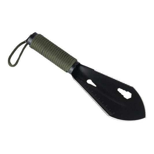Lopățică Multifuncțională Outdoor 7 în 1 Negru - Versatilitate Maximă în Teren