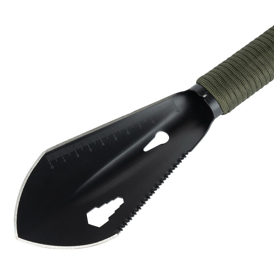 Lopățică Multifuncțională Outdoor 7 în 1 Negru - Versatilitate Maximă în Teren