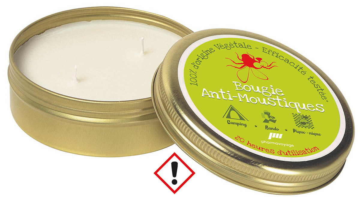Lumânare Anti-Țânțari - 100% Vegetală, Protecție 20h