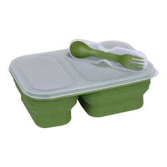 Lunchbox Pliabilă "Opvouwbare" Verde - Gata de Acțiune, Oriunde