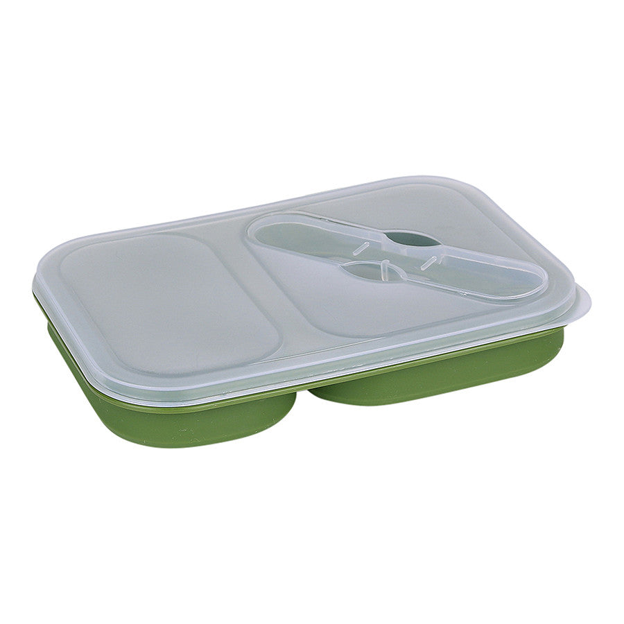 Lunchbox Pliabilă "Opvouwbare" Verde - Gata de Acțiune, Oriunde