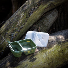 Lunchbox Pliabilă "Opvouwbare" Verde - Gata de Acțiune, Oriunde