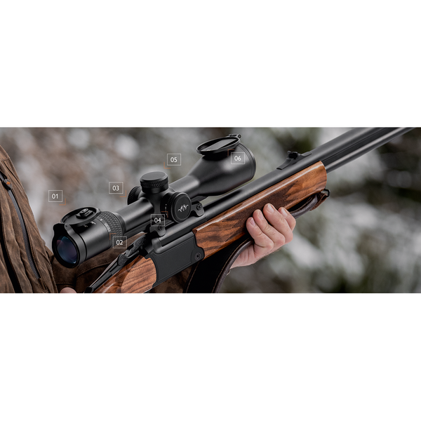 Lunetă Blaser B2 2.5-15x56 IC - Precizie Excepțională, Iluminare Inteligentă - 2