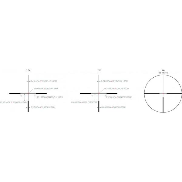 Lunetă K6 HD Kite Optics 2,5-15x56 – Reticul Iluminat IRA4i, Tub 30 mm - poza 5