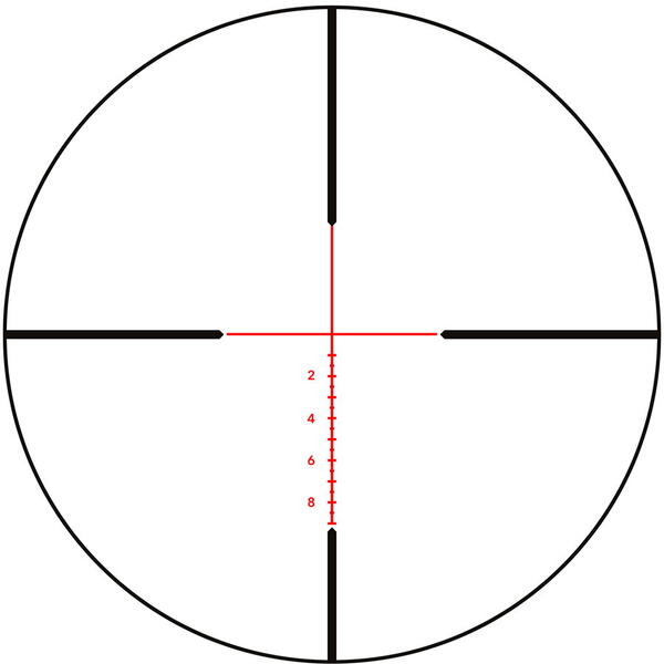 Lunetă Spectra 8x GPO-OPTICS - 2-16x44i, Reticul G4i Iluminat - 4