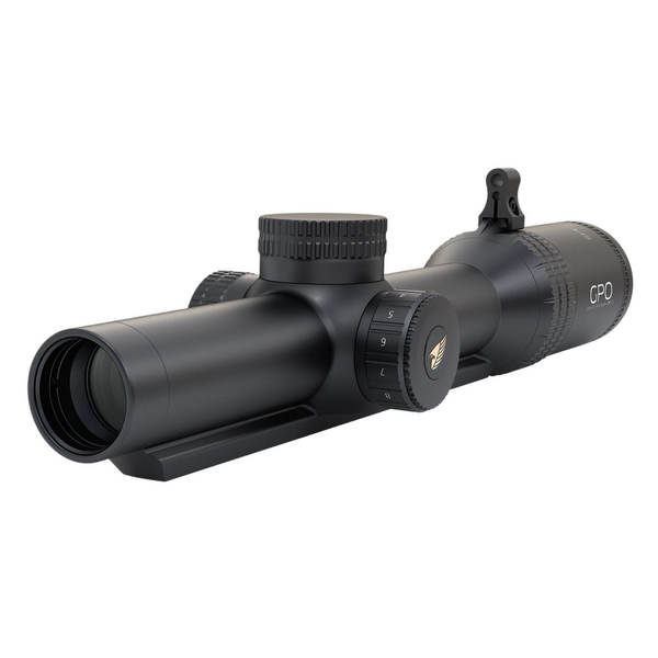 Lunetă Spectra Rail 6X GP-Optics – 1-6x24i, Reticul Iluminat G4i Fiber - poza 1