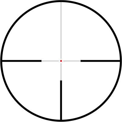 Lunetă Vantage WA 1-4x24 Hawke - Câmp Vizual Larg, Reticul Iluminat - 3