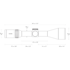 Lunetă Vantage WA 3-12x56 Hawke - L4A, Iluminare IR, Rezistență - 3