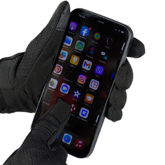 Mănuși A30 M-Tac - Negre, Tactice cu TouchScreen