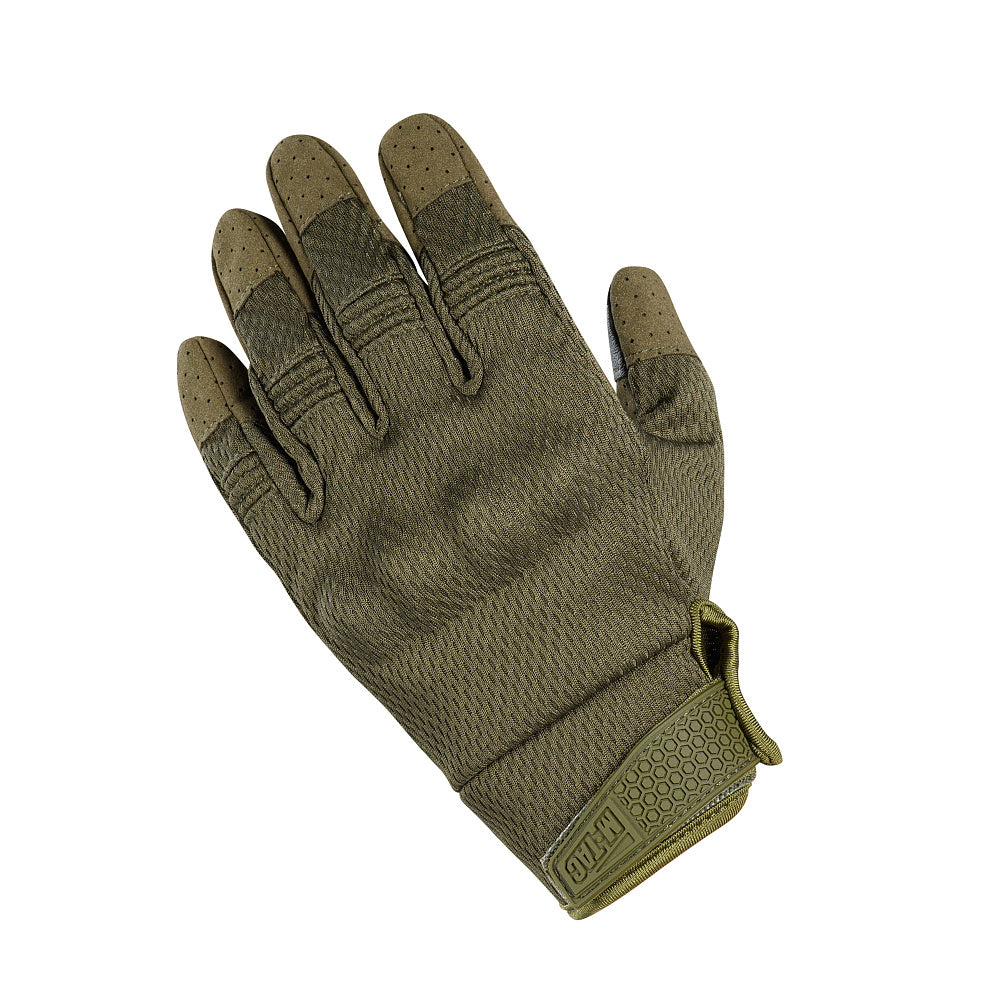 Mănuși A30 M-Tac - Tactice Olive cu Protecție și Touchscreen