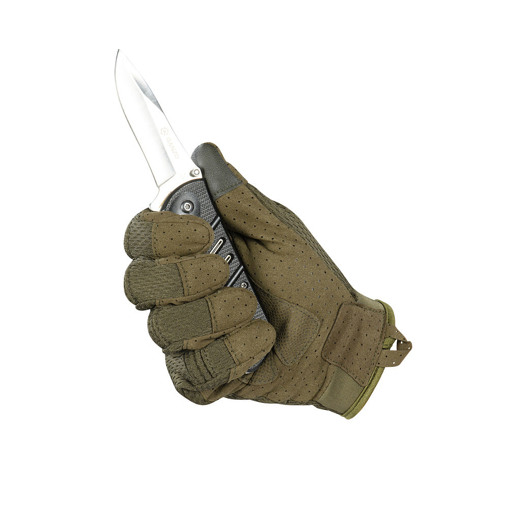 Mănuși A30 M-Tac - Tactice Olive cu Protecție și Touchscreen