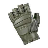 Mănuși Fingerless Assault Tactical Mk.1 M-Tac - Olive, Piele Naturală