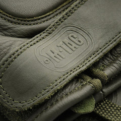 Mănuși Fingerless Assault Tactical Mk.1 M-Tac - Olive, Piele Naturală