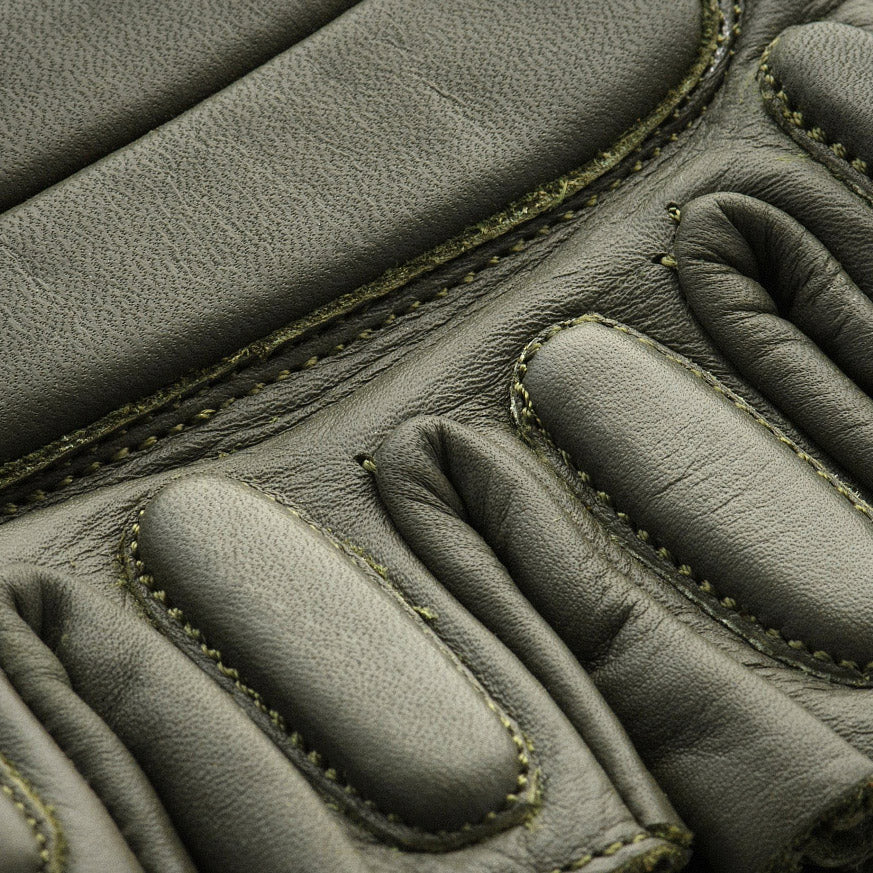 Mănuși Fingerless Assault Tactical Mk.1 M-Tac - Olive, Piele Naturală