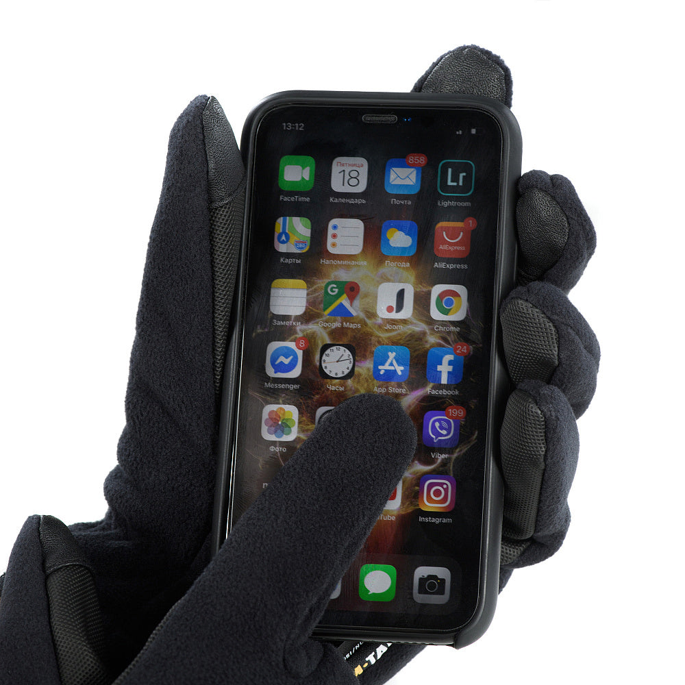 Mănuși Fleece Thinsulate M-Tac - Dark Navy Blue Touchscreen