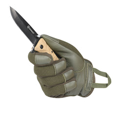 Mănuși M-Tac Police Olive - Tactice și Flexibile