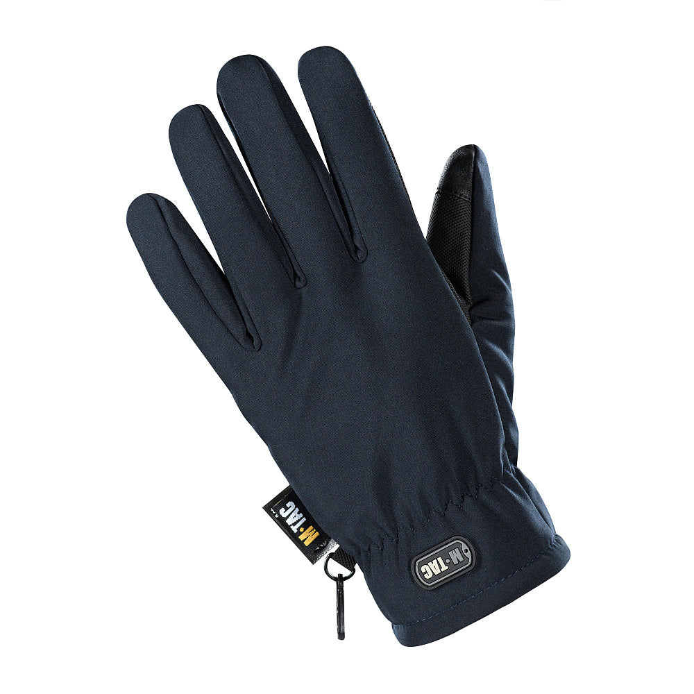 Mănuși Soft Shell Thinsulate M-Tac - Navy Blue, Tactice