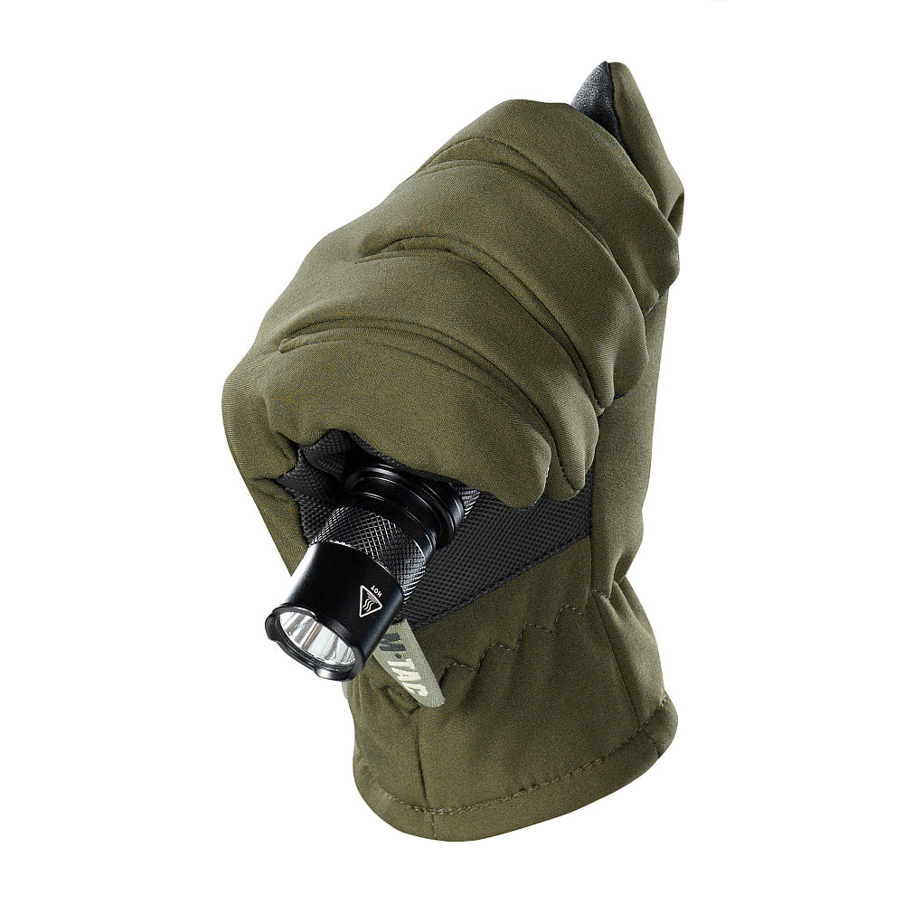 Mănuși Soft Shell Thinsulate M-Tac - Protecție Termică & Tactilă Olive