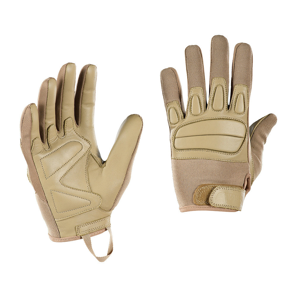Mănuși Tactice Assault Mk.2 M-Tac - Khaki, Protecție Integrată